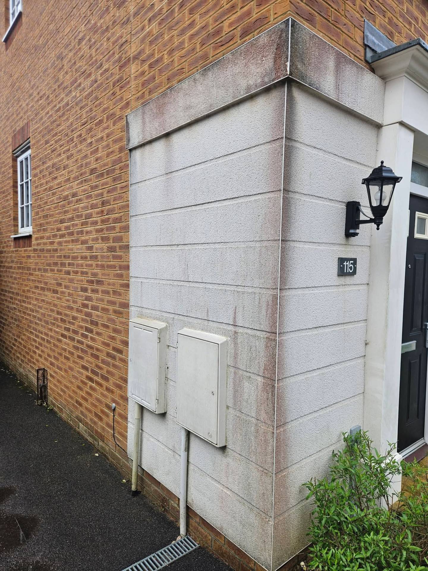 Softwashed render restored — South Hampshire residential